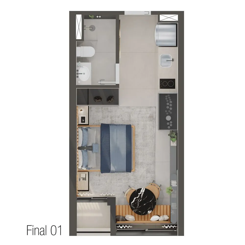 Cobertura, 3 quartos, 163 m² - Foto 7