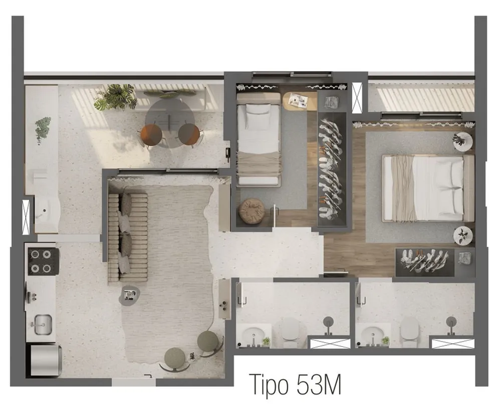 Cobertura, 3 quartos, 163 m² - Foto 8