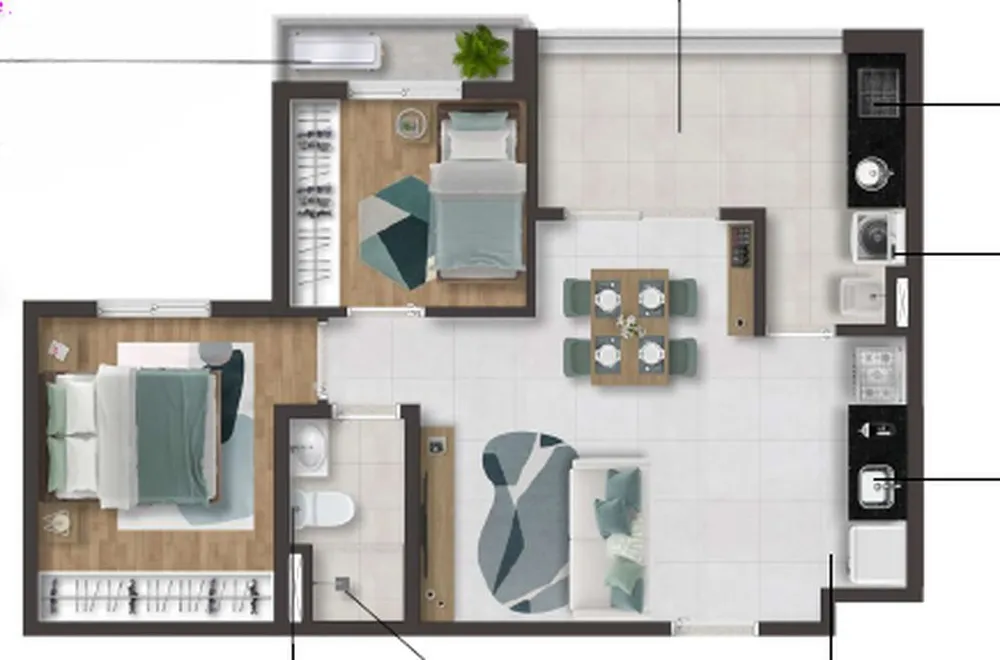 Apartamento, 2 quartos, 83 m² - Foto 10