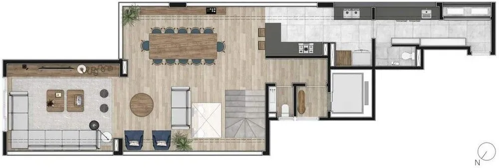 Apartamento, 4 quartos, 244 m² - Foto 6