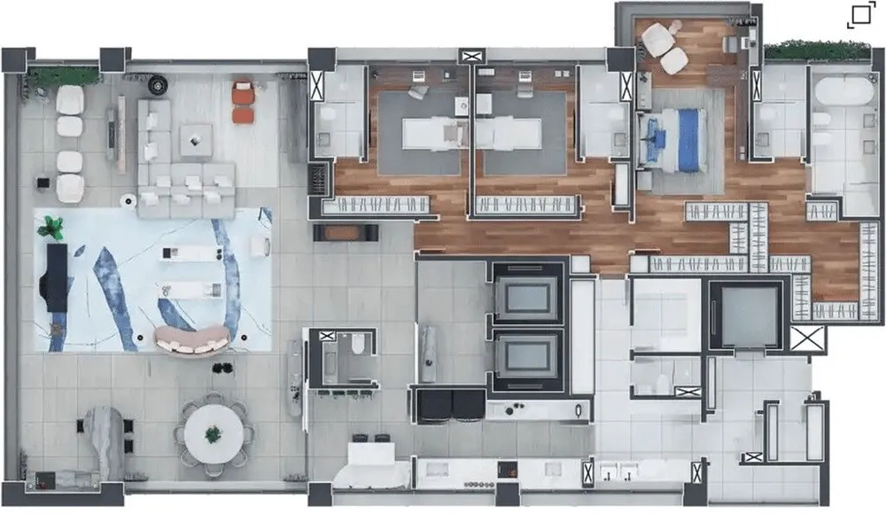 Apartamento, 4 quartos, 290 m² - Foto 6