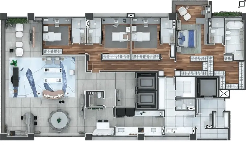 Apartamento, 4 quartos, 290 m² - Foto 7