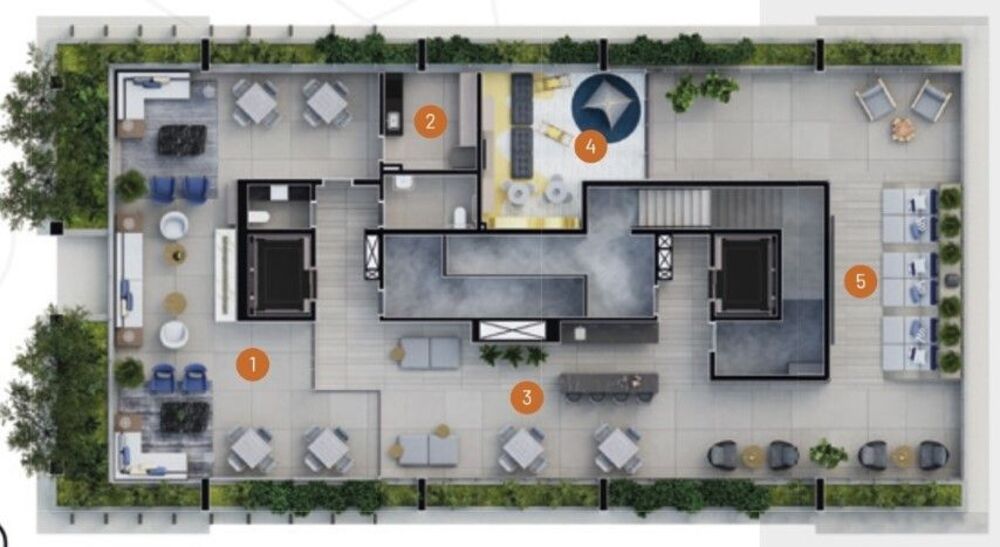 Kitnet-Studio, 35 m² - Foto 1