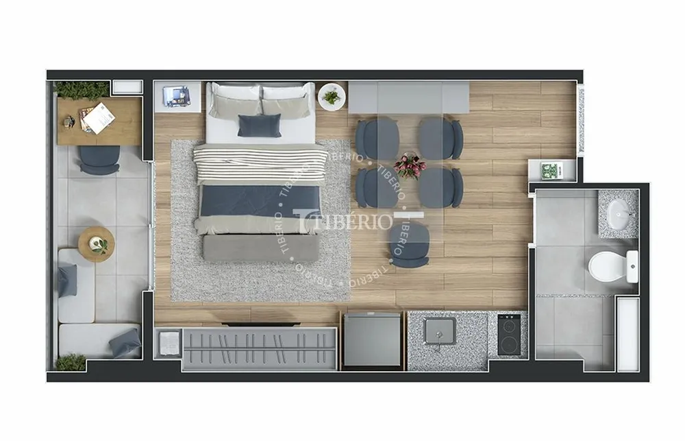 Apartamento, 2 quartos, 42 m² - Foto 6