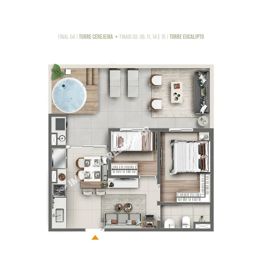 Cobertura, 3 quartos, 75 m² - Foto 8