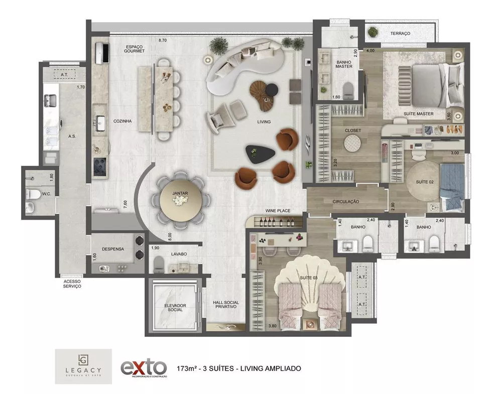 Apartamento, 4 quartos, 140 m² - Foto 17