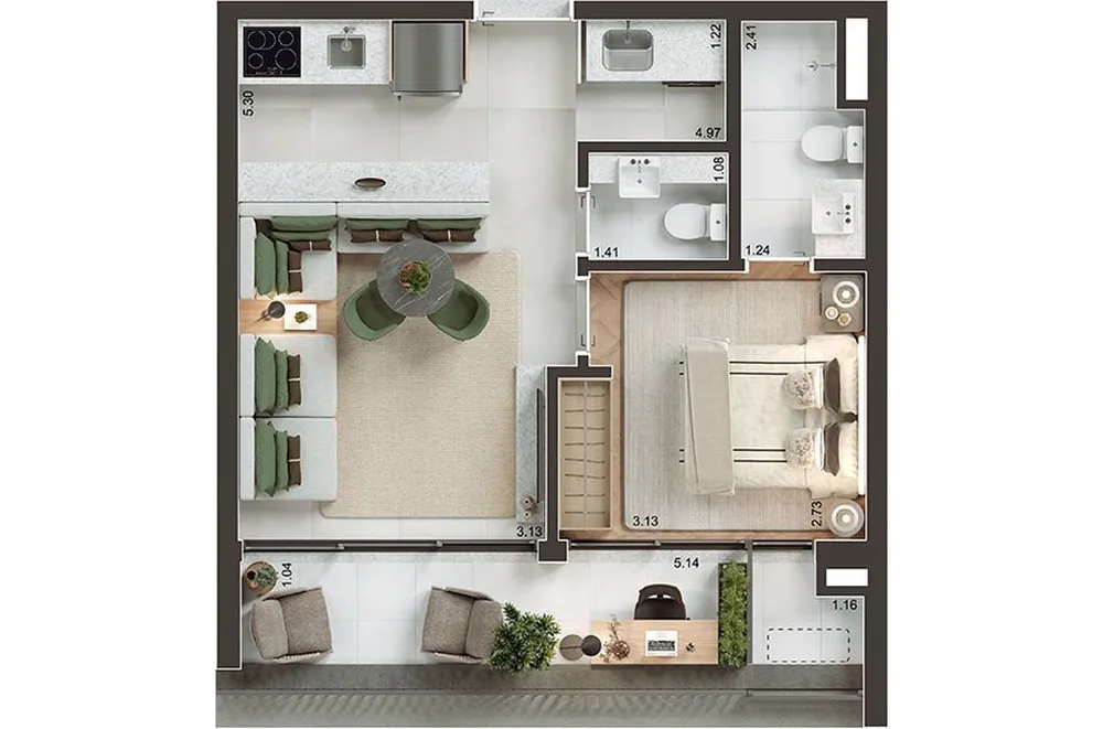 Apartamento, 2 quartos, 71 m² - Foto 6
