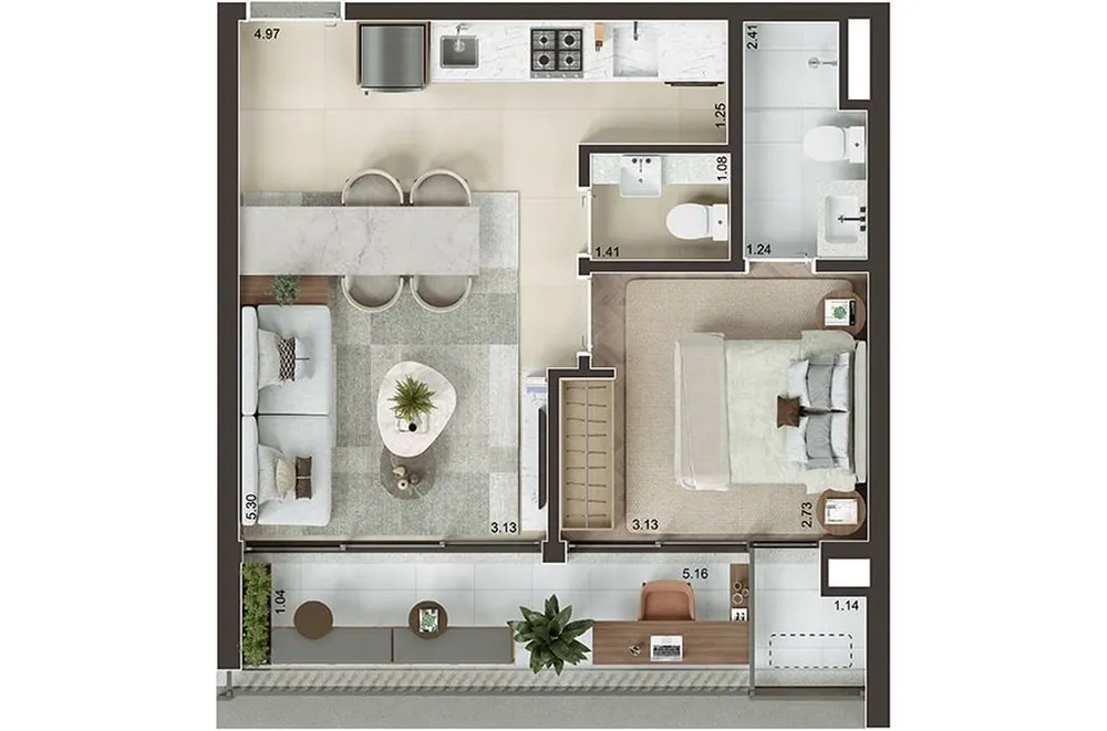 Apartamento, 2 quartos, 71 m² - Foto 7