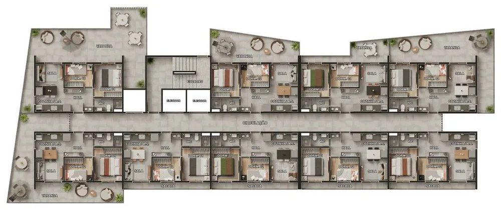 Apartamento, 2 quartos, 39 m² - Foto 8