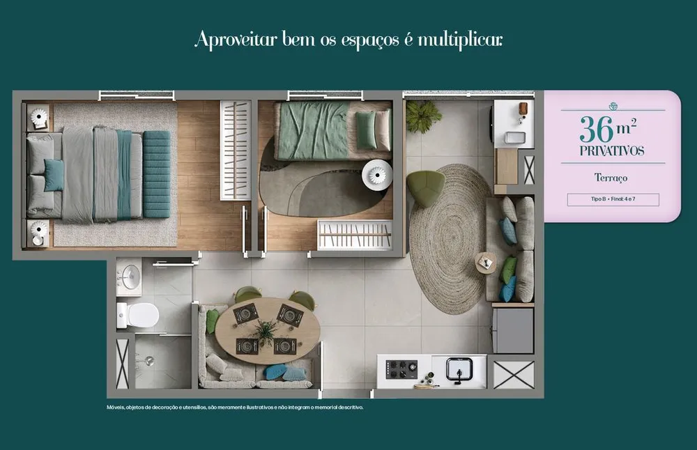 Apartamento, 1 quarto, 29 m² - Foto 4