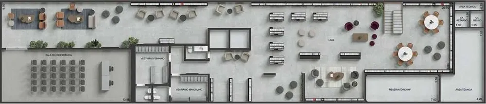 Apartamento, 2 quartos, 46 m² - Foto 2
