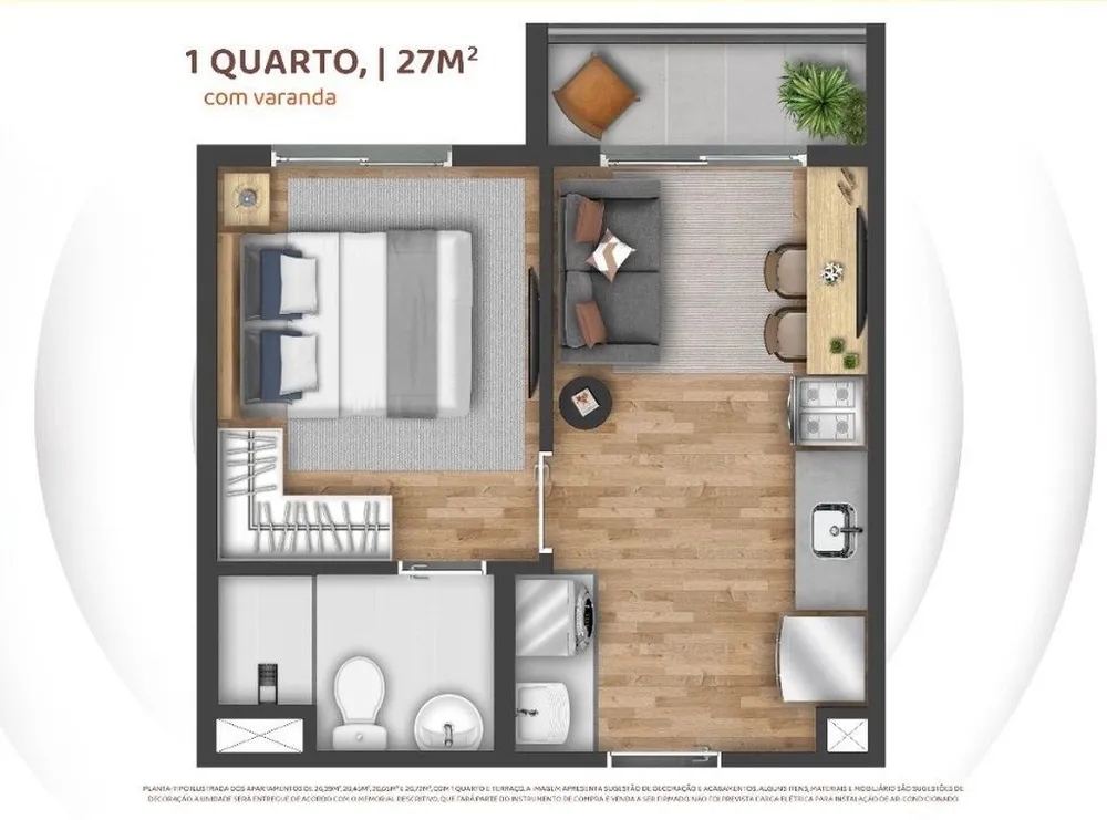 Apartamento, 2 quartos, 36 m² - Foto 11