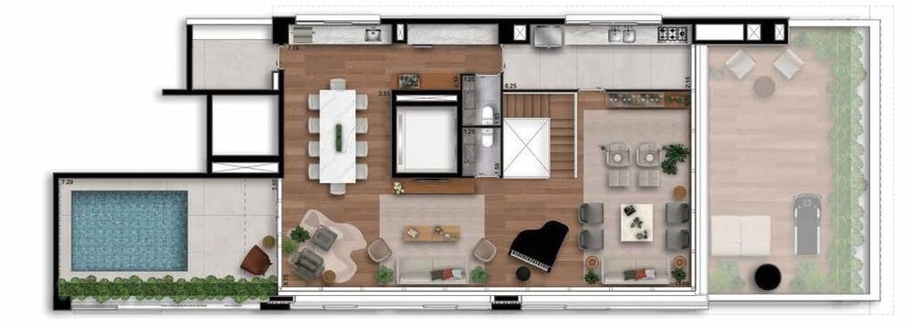 Apartamento, 3 quartos, 185 m² - Foto 5
