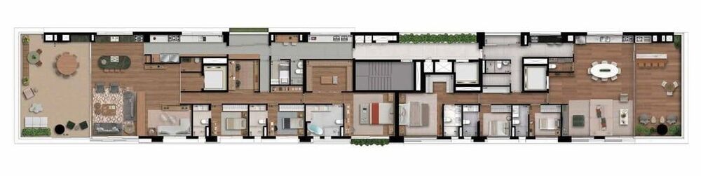 Apartamento, 3 quartos, 185 m² - Foto 1