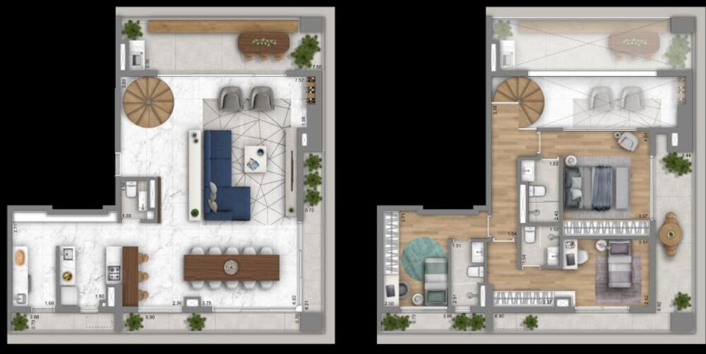 Apartamento à venda com 2 quartos, 75m² - Foto 23