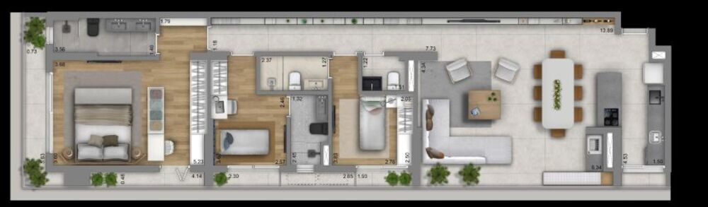 Apartamento à venda com 2 quartos, 75m² - Foto 25