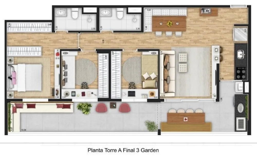 Apartamento, 3 quartos, 79 m² - Foto 12
