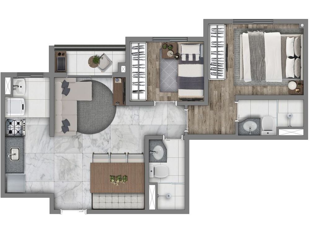 Apartamento, 3 quartos, 102 m² - Foto 7