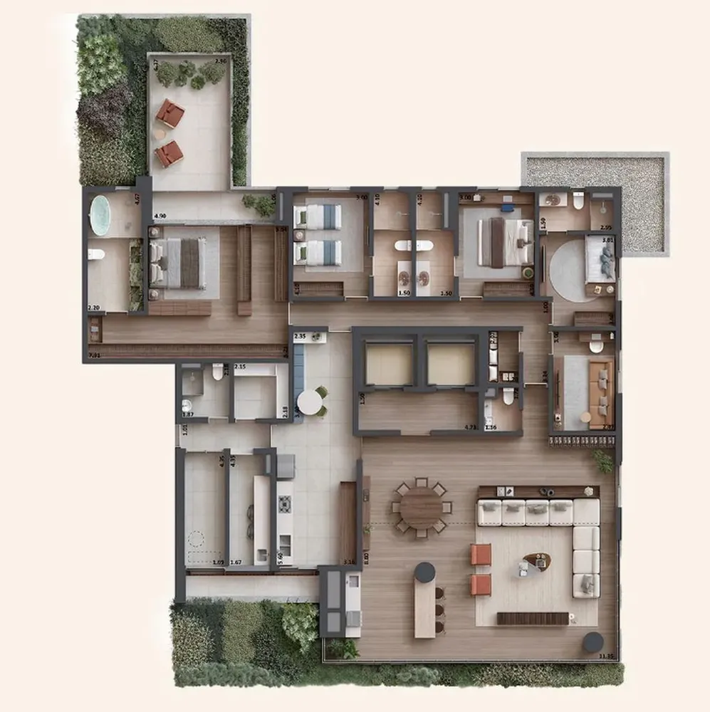 Apartamento, 4 quartos, 320 m² - Foto 7