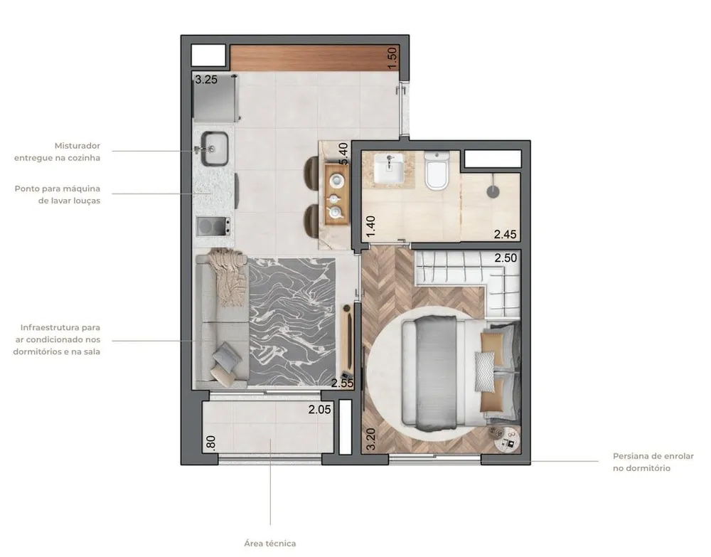 Apartamento, 3 quartos, 87 m² - Foto 12