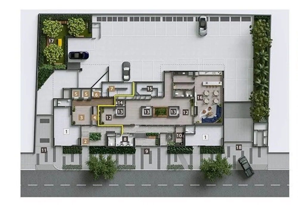 Loja-Salão, 38 m² - Foto 1