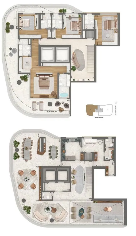 Apartamento, 4 quartos, 339 m² - Foto 10