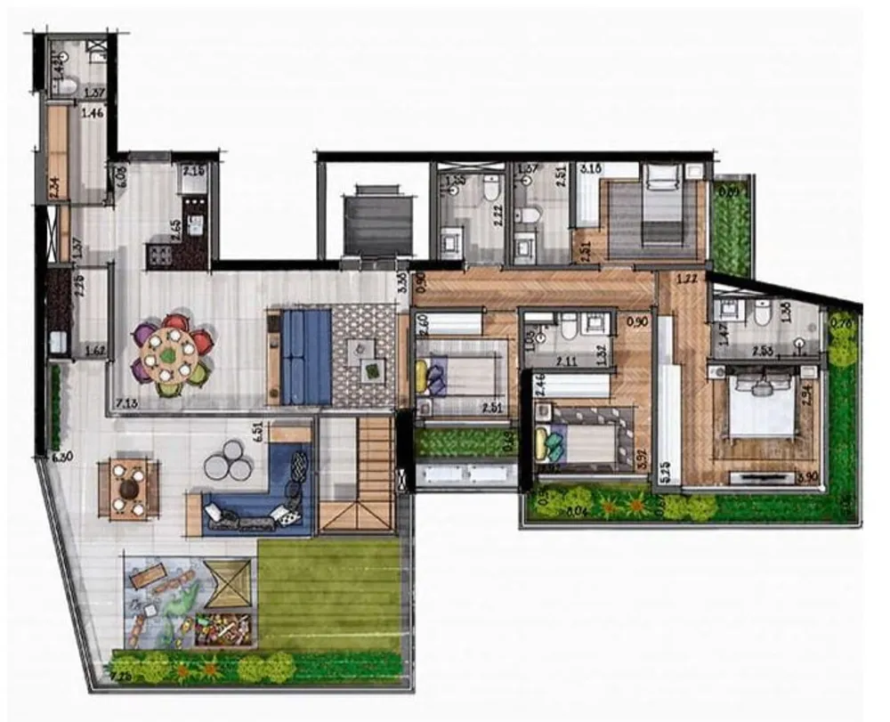 Apartamento, 4 quartos, 197 m² - Foto 10
