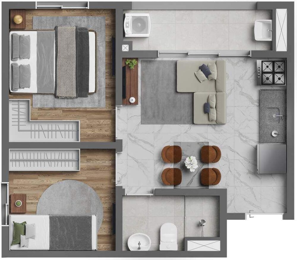 Apartamento, 1 quarto, 24 m² - Foto 15