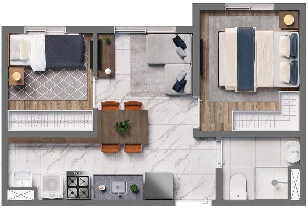 Apartamento, 1 quarto, 24 m² - Foto 17