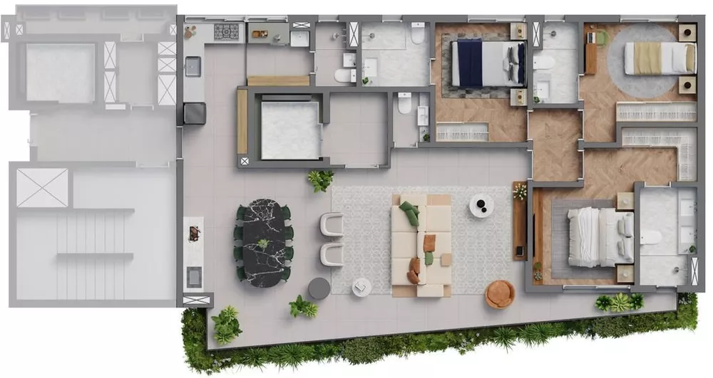 Apartamento, 3 quartos, 159 m² - Foto 15