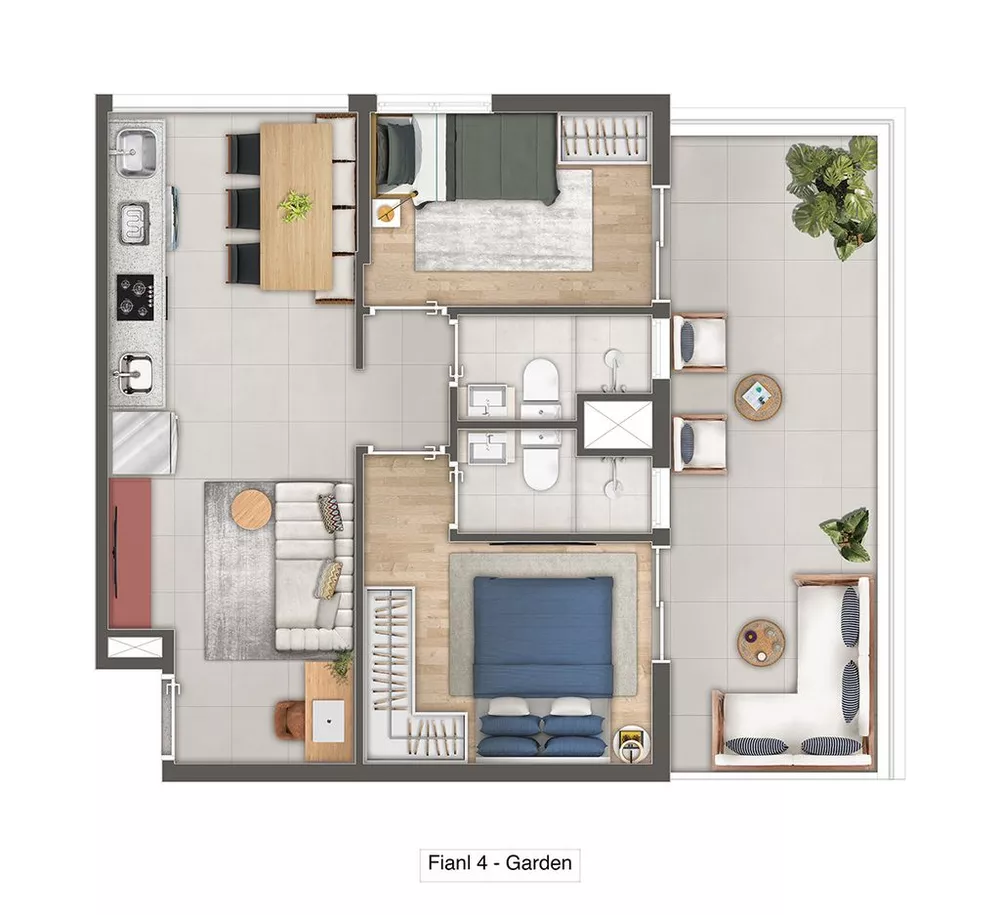 Apartamento, 2 quartos, 38 m² - Foto 45