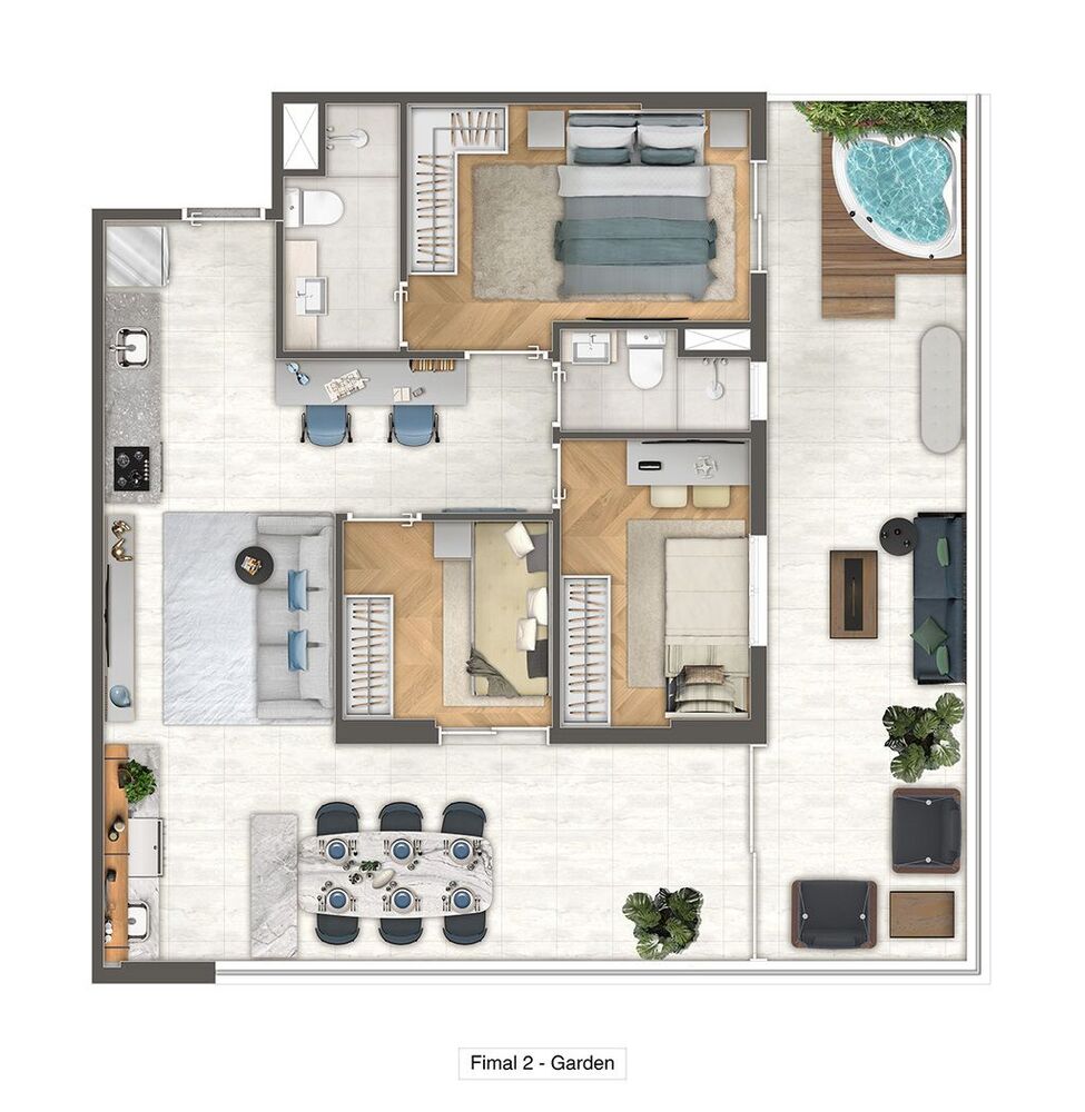 Apartamento, 2 quartos, 38 m² - Foto 46