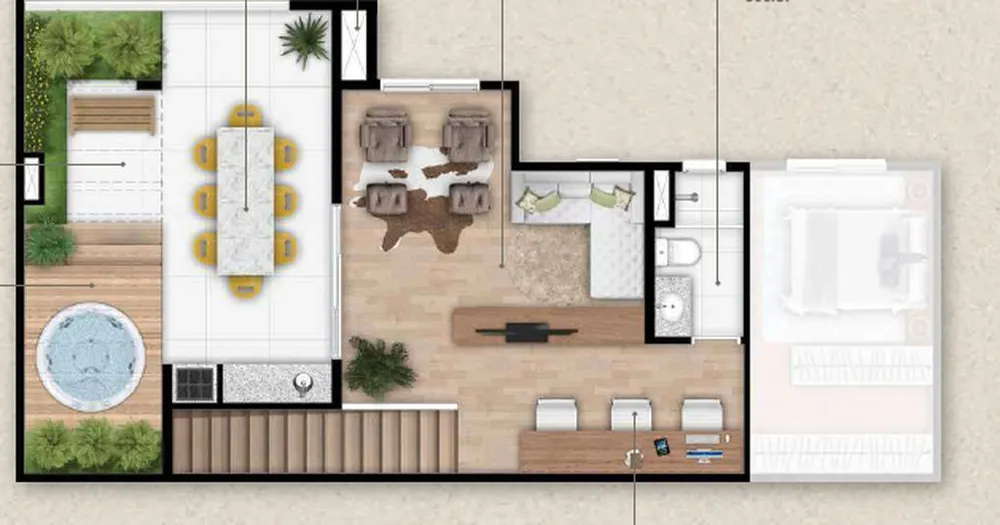 Apartamento, 2 quartos, 99 m² - Foto 1