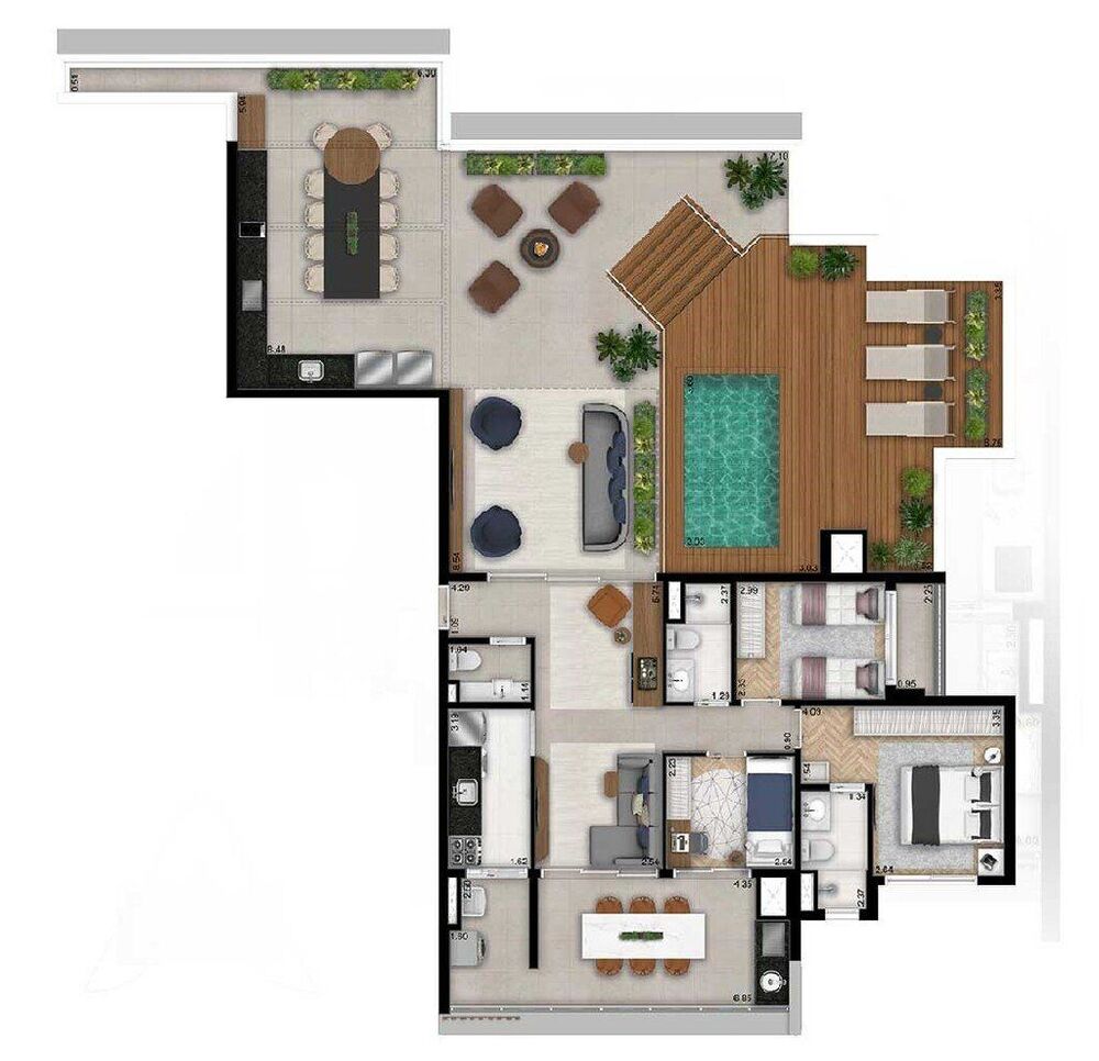 Apartamento à venda com 2 quartos, 64m² - Foto 34