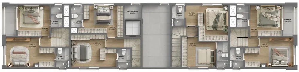 Apartamento, 1 quarto, 82 m² - Foto 6