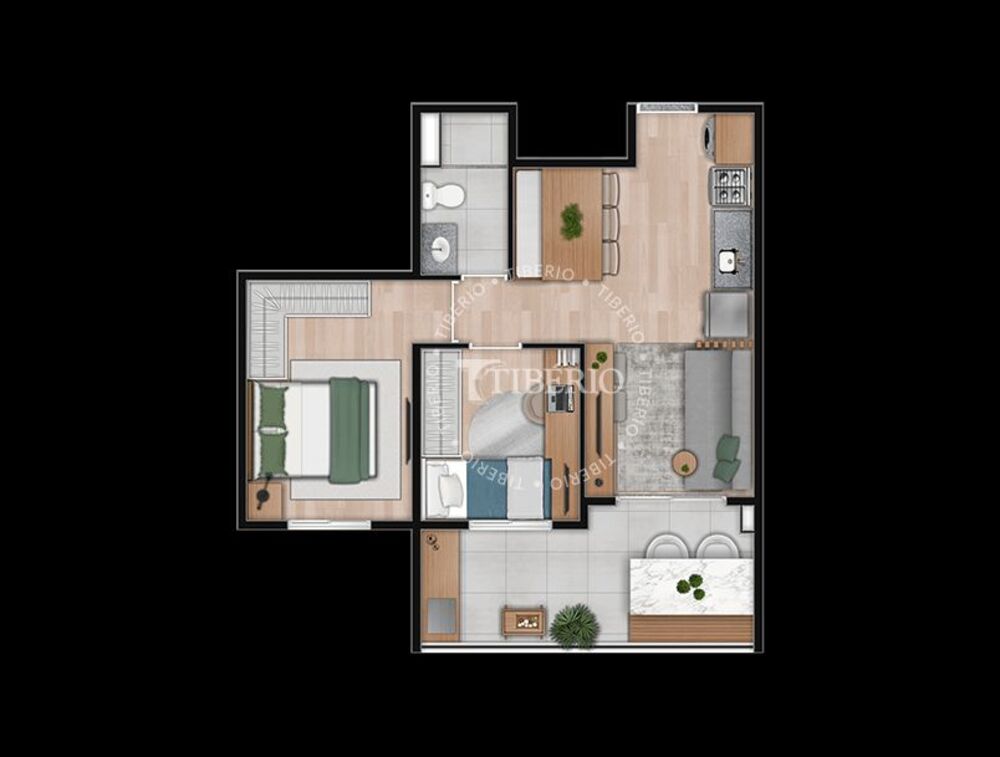 Kitnet-Studio, 35 m² - Foto 14