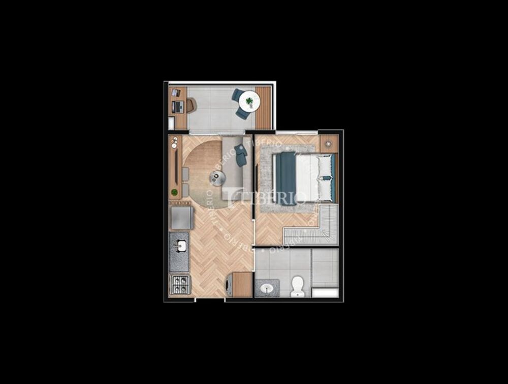 Kitnet-Studio, 35 m² - Foto 6