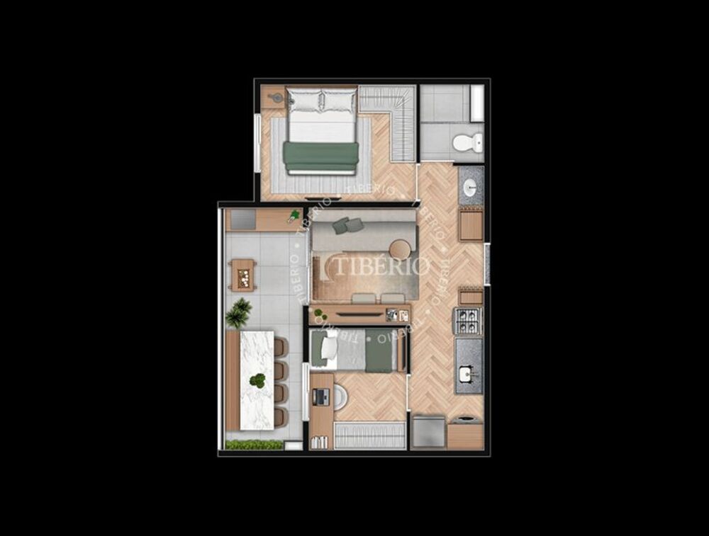 Kitnet-Studio, 35 m² - Foto 11