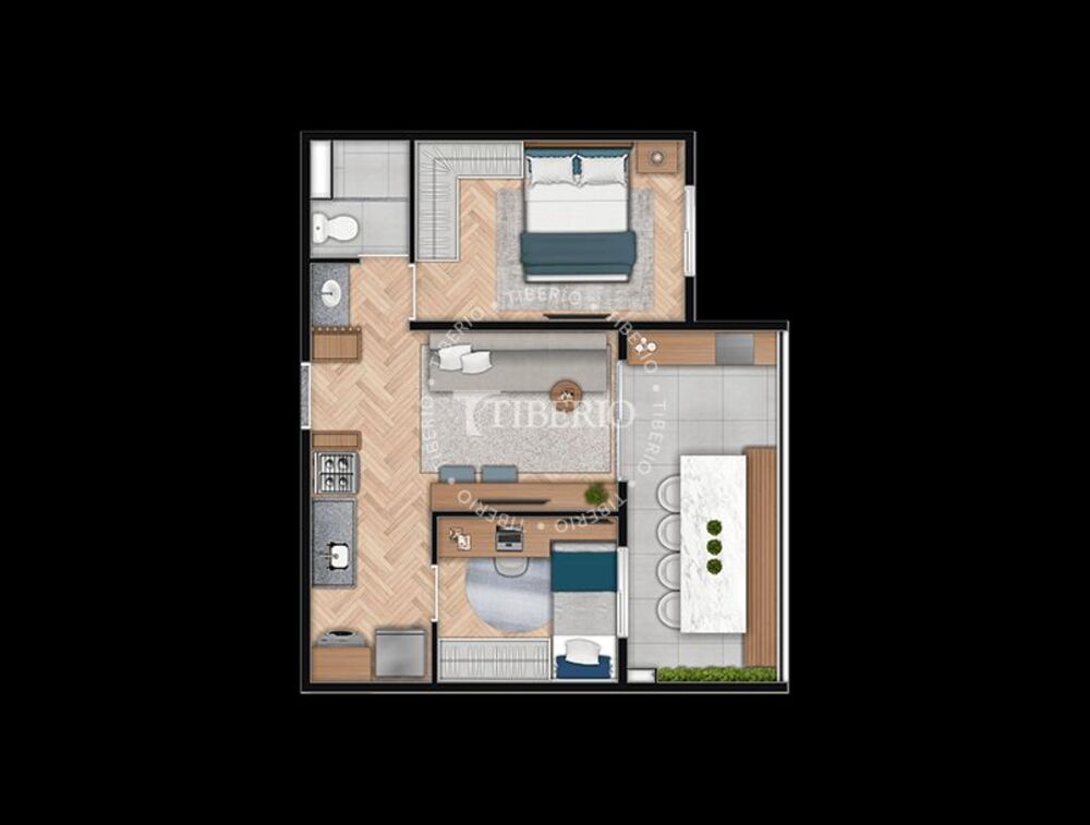 Kitnet-Studio, 35 m² - Foto 20