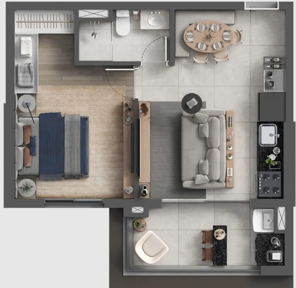 Apartamento, 3 quartos, 79 m² - Foto 8