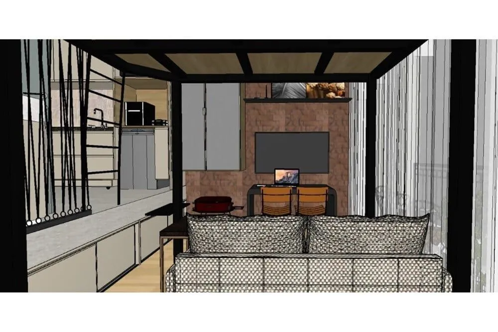 Kitnet-Studio, 21 m² - Foto 7