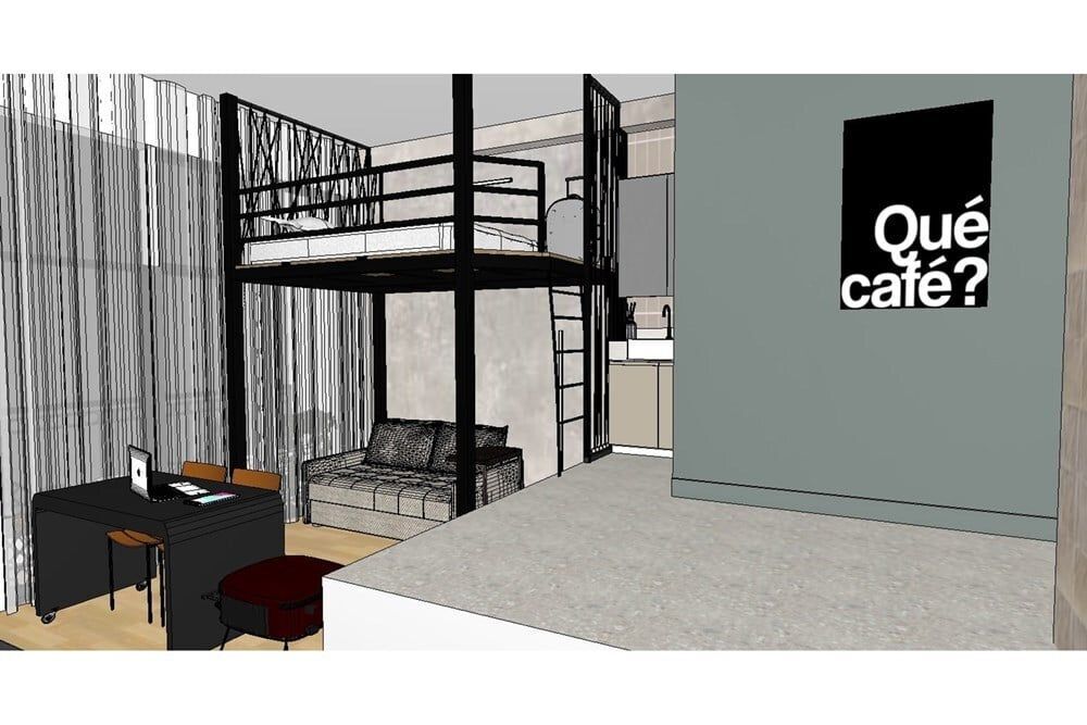 Kitnet-Studio, 21 m² - Foto 2