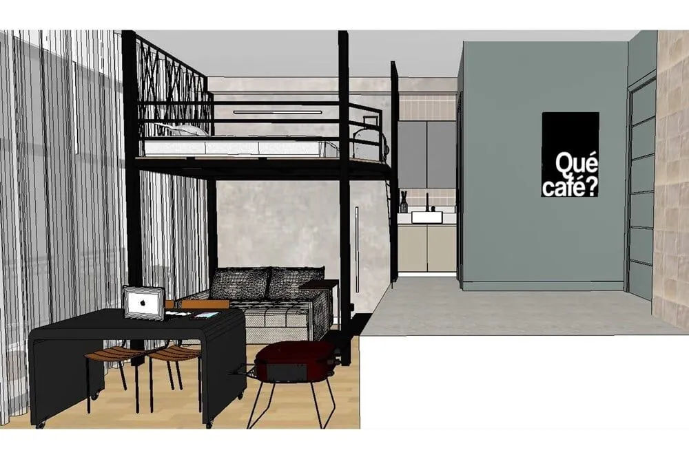 Kitnet-Studio, 21 m² - Foto 5