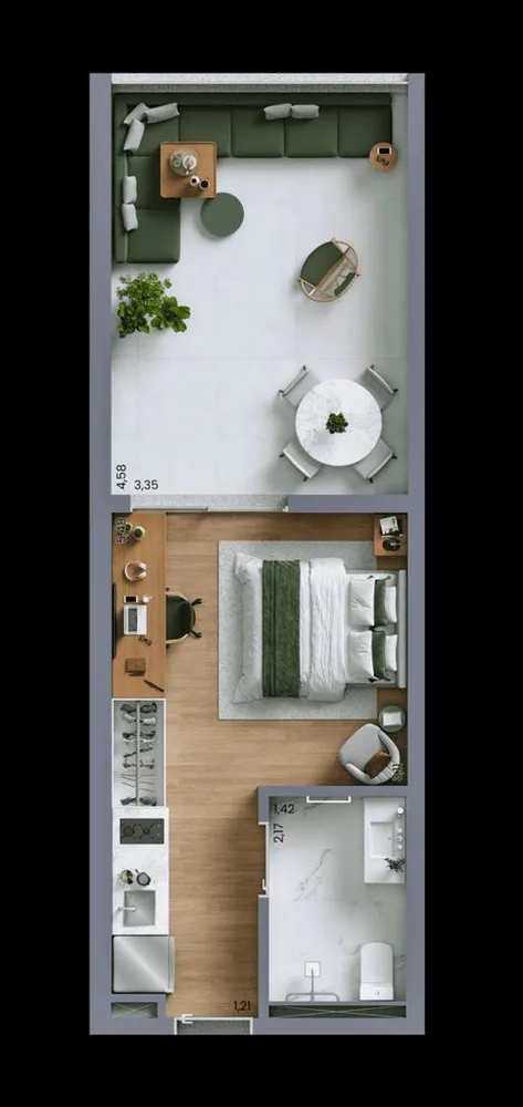 Apartamento, 3 quartos, 68 m² - Foto 9