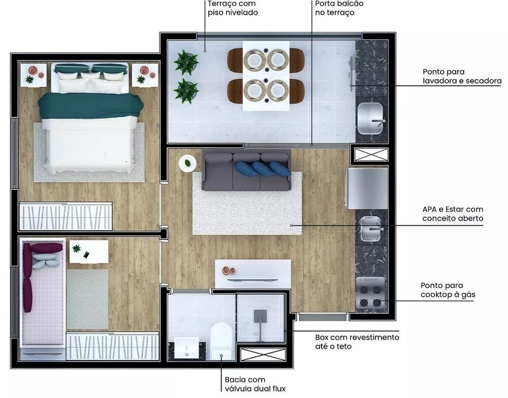 Kitnet-Studio, 16 m² - Foto 25