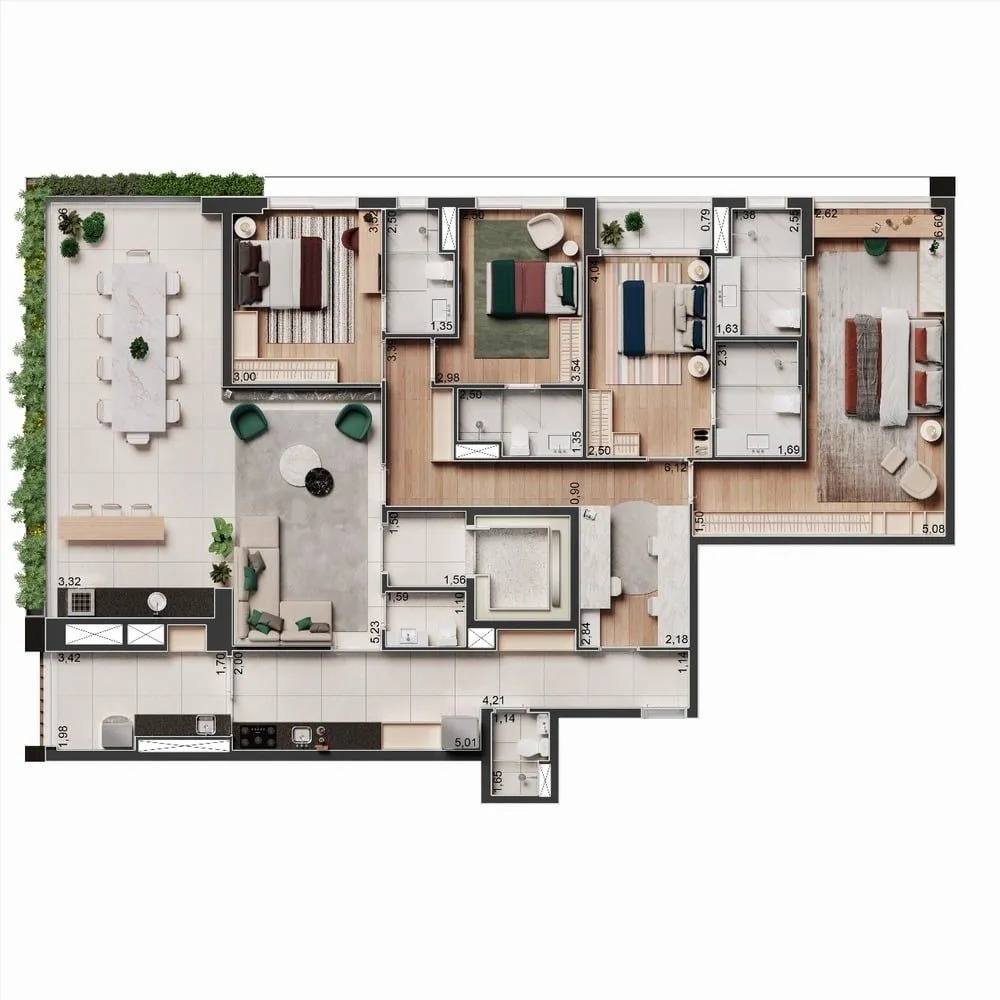 Apartamento, 2 quartos, 106 m² - Foto 46