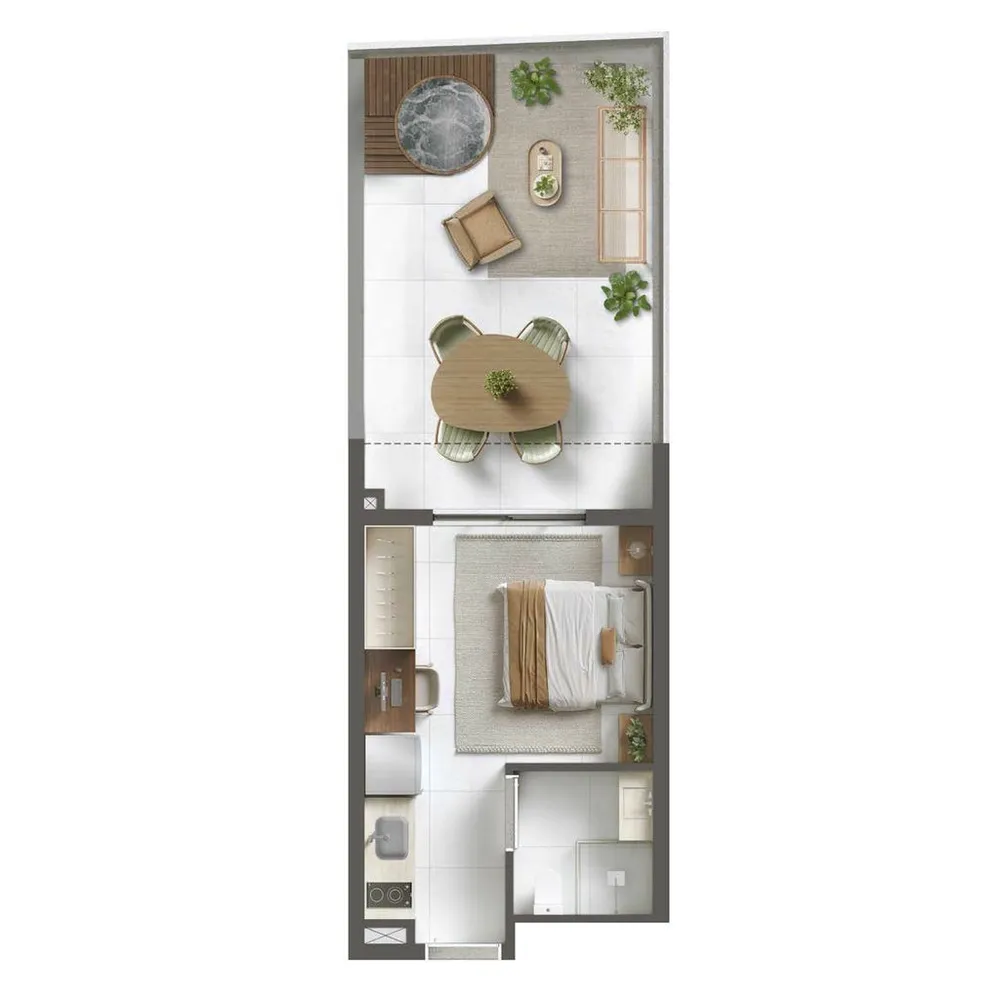 Apartamento, 1 quarto, 37 m² - Foto 11