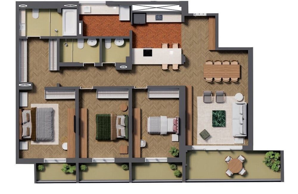 Apartamento, 1 quarto, 91 m² - Foto 8