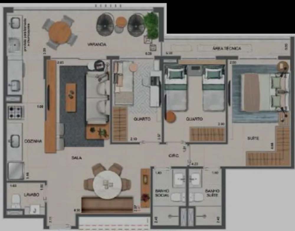 Loja-Salão, 125 m² - Foto 3