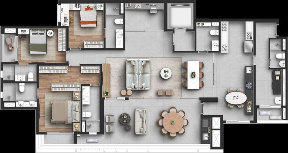 Apartamento, 4 quartos, 210 m² - Foto 8